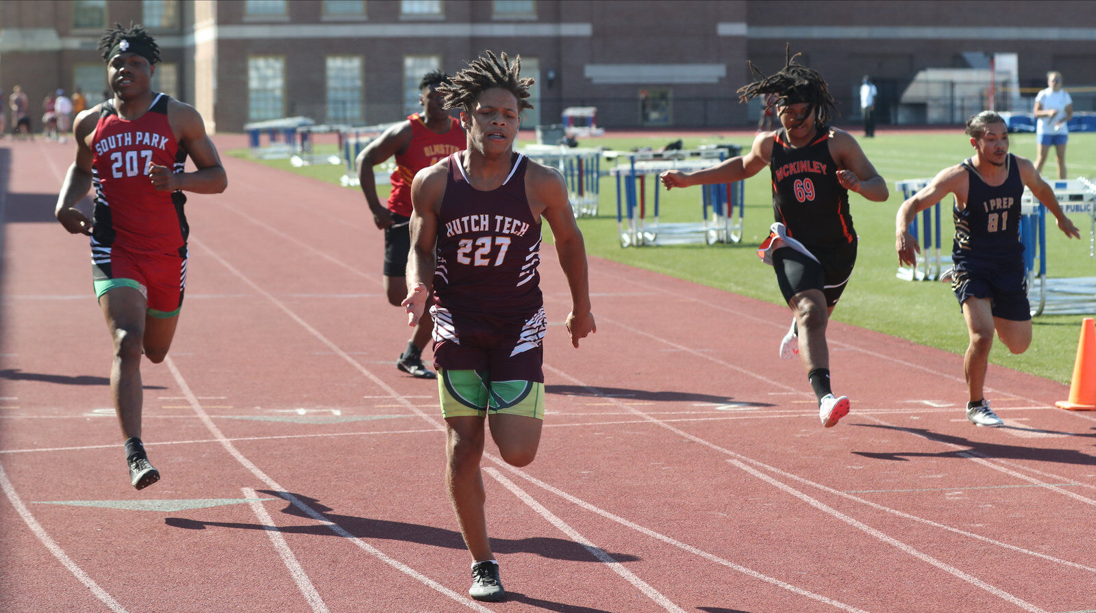 Day 1 of the All-High track and field championships